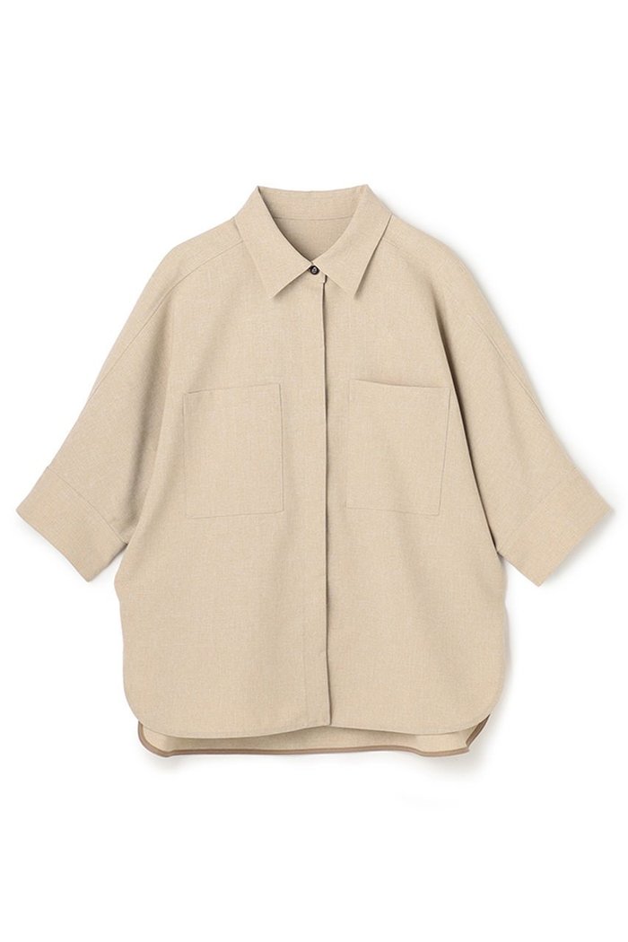 【アンクレイヴ/uncrave】のウォッシャブルドライサップ ドルマンシャツ インテリア・キッズ・メンズ・レディースファッション・服の通販 founy(ファニー) https://founy.com/ ファッション Fashion レディースファッション Fashion for Women トップス・カットソー Cut & Sew Tops シャツ・ブラウス・オフィスカジュアル Elegant Blouses & Button-Ups 2025年 2025 2025-2026秋冬・A/W Autumn/Winter 2025–26 AW25–26 ショート Short, Short Length スリーブ Sleeve, Long Sleeve / Short Sleeve 夏 Summer 新作・新入荷 New Arrivals / New In |ID: prp329100004873878 ipo3291000000036403410