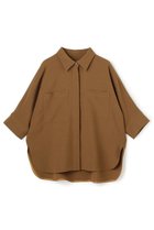 【アンクレイヴ/uncrave】のウォッシャブルドライサップ ドルマンシャツ 人気、トレンドファッション・服の通販 founy(ファニー) ファッション Fashion レディースファッション Fashion for Women トップス・カットソー Cut & Sew Tops シャツ・ブラウス・オフィスカジュアル Elegant Blouses & Button-Ups 2025年 2025 2025-2026秋冬・A/W Autumn/Winter 2025–26 AW25–26 ショート Short, Short Length スリーブ Sleeve, Long Sleeve / Short Sleeve 夏 Summer 新作・新入荷 New Arrivals / New In thumbnail キャメル|ID: prp329100004873879 ipo3291000000036353381