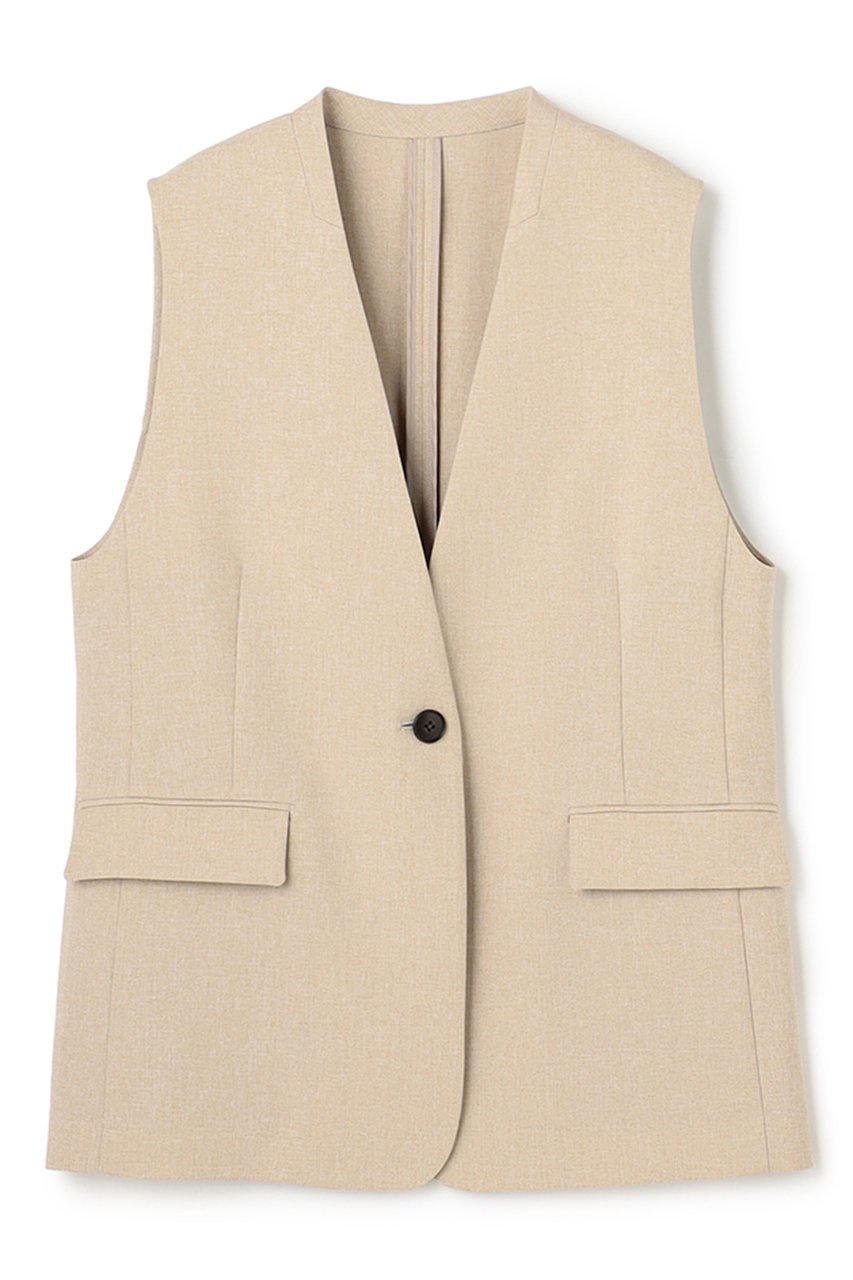 【アンクレイヴ/uncrave】のウォッシャブルドライサップ ジレ インテリア・キッズ・メンズ・レディースファッション・服の通販 founy(ファニー) ファッション Fashion レディースファッション Fashion for Women アウター Coat / Outerwear Collection レディースジャケット・軽アウター Jackets おすすめ Recommended / Our Picks インナー Innerwear オックス Oxford Fabric ジャケット Jacket, Outerwear セットアップ Set-Up, Coordinated Outfit ベスト Vest, Waistcoat 夏 Summer 定番 Standard, Basic Item 新作・新入荷 New Arrivals / New In シャンブレーベージュ|ID: prp329100004873880 ipo3291000000036353400