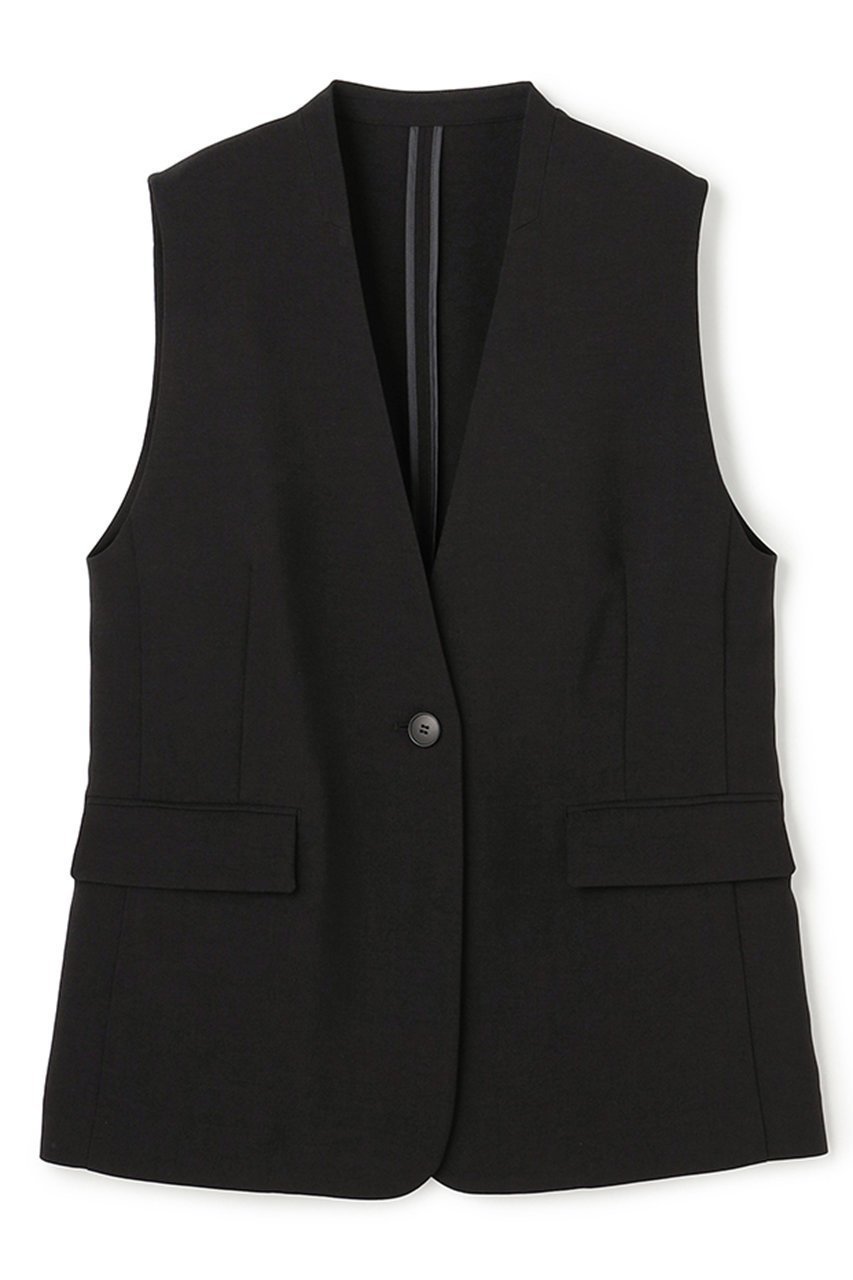 【アンクレイヴ/uncrave】のウォッシャブルドライサップ ジレ インテリア・キッズ・メンズ・レディースファッション・服の通販 founy(ファニー) 　ファッション　Fashion　レディースファッション　Fashion for Women　アウター　Coat / Outerwear Collection　レディースジャケット・軽アウター　Jackets　おすすめ　Recommended / Our Picks　インナー　Innerwear　オックス　Oxford Fabric　ジャケット　Jacket, Outerwear　セットアップ　Set-Up, Coordinated Outfit　ベスト　Vest, Waistcoat　夏　Summer　定番　Standard, Basic Item　新作・新入荷　New Arrivals / New In　ブラック(WEB限定カラー)|ID: prp329100004873881 ipo3291000000036353409