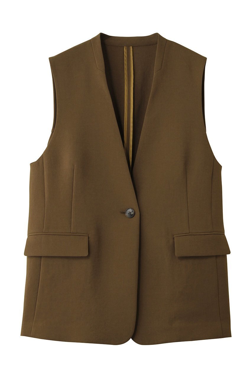 【アンクレイヴ/uncrave】のウォッシャブルドライサップ ジレ インテリア・キッズ・メンズ・レディースファッション・服の通販 founy(ファニー) 　ファッション　Fashion　レディースファッション　Fashion for Women　アウター　Coat / Outerwear Collection　レディースジャケット・軽アウター　Jackets　おすすめ　Recommended / Our Picks　インナー　Innerwear　オックス　Oxford Fabric　ジャケット　Jacket, Outerwear　セットアップ　Set-Up, Coordinated Outfit　ベスト　Vest, Waistcoat　夏　Summer　定番　Standard, Basic Item　キャメル|ID: prp329100004873881 ipo3291000000036583918