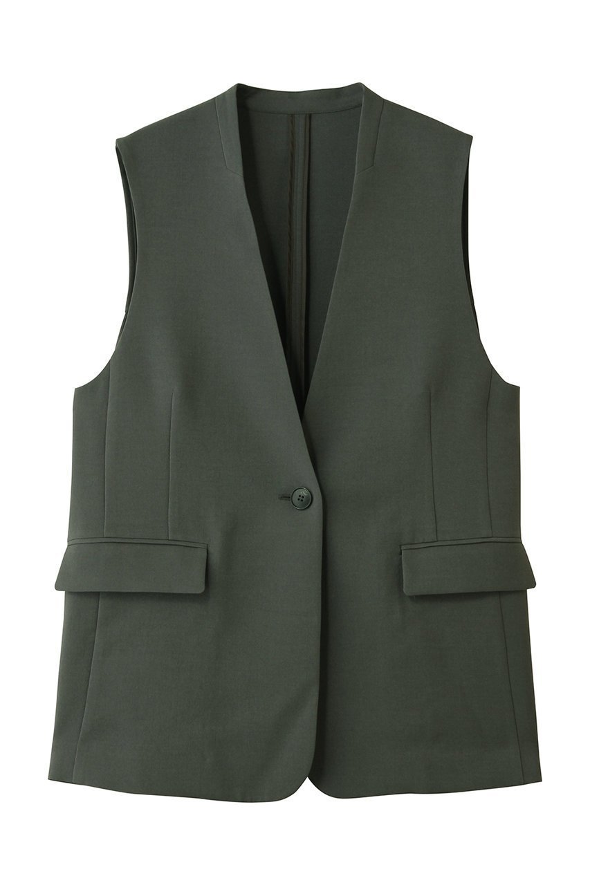 【アンクレイヴ/uncrave】のウォッシャブルドライサップ ジレ インテリア・キッズ・メンズ・レディースファッション・服の通販 founy(ファニー) 　ファッション　Fashion　レディースファッション　Fashion for Women　アウター　Coat / Outerwear Collection　レディースジャケット・軽アウター　Jackets　おすすめ　Recommended / Our Picks　インナー　Innerwear　オックス　Oxford Fabric　ジャケット　Jacket, Outerwear　セットアップ　Set-Up, Coordinated Outfit　ベスト　Vest, Waistcoat　夏　Summer　定番　Standard, Basic Item　スレート|ID: prp329100004873881 ipo3291000000036583919