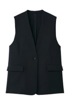 【アンクレイヴ/uncrave】のウォッシャブルドライサップ ジレ 大人の最旬トレンドファッション＆コーディネート founy(ファウニー) ファッション Fashion レディースファッション Fashion for Women アウター Coat / Outerwear Collection レディースジャケット・軽アウター Jackets おすすめ Recommended / Our Picks インナー Innerwear オックス Oxford Fabric ジャケット Jacket, Outerwear セットアップ Set-Up, Coordinated Outfit ベスト Vest, Waistcoat 夏 Summer 定番 Standard, Basic Item thumbnail ネイビー|ID: prp329100004873881 ipo3291000000036583920