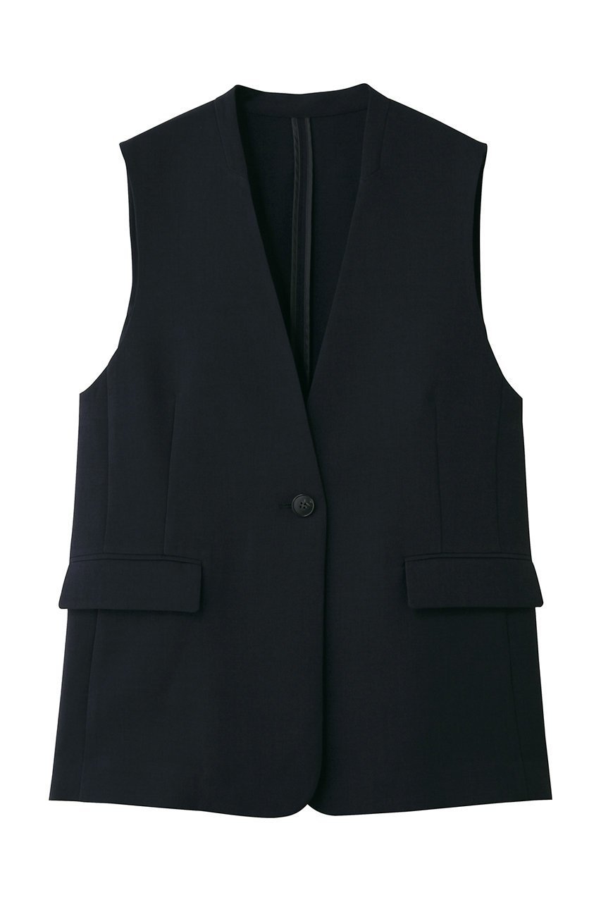 【アンクレイヴ/uncrave】のウォッシャブルドライサップ ジレ インテリア・キッズ・メンズ・レディースファッション・服の通販 founy(ファニー) 　ファッション　Fashion　レディースファッション　Fashion for Women　アウター　Coat / Outerwear Collection　レディースジャケット・軽アウター　Jackets　おすすめ　Recommended / Our Picks　インナー　Innerwear　オックス　Oxford Fabric　ジャケット　Jacket, Outerwear　セットアップ　Set-Up, Coordinated Outfit　ベスト　Vest, Waistcoat　夏　Summer　定番　Standard, Basic Item　ネイビー|ID: prp329100004873881 ipo3291000000036583920