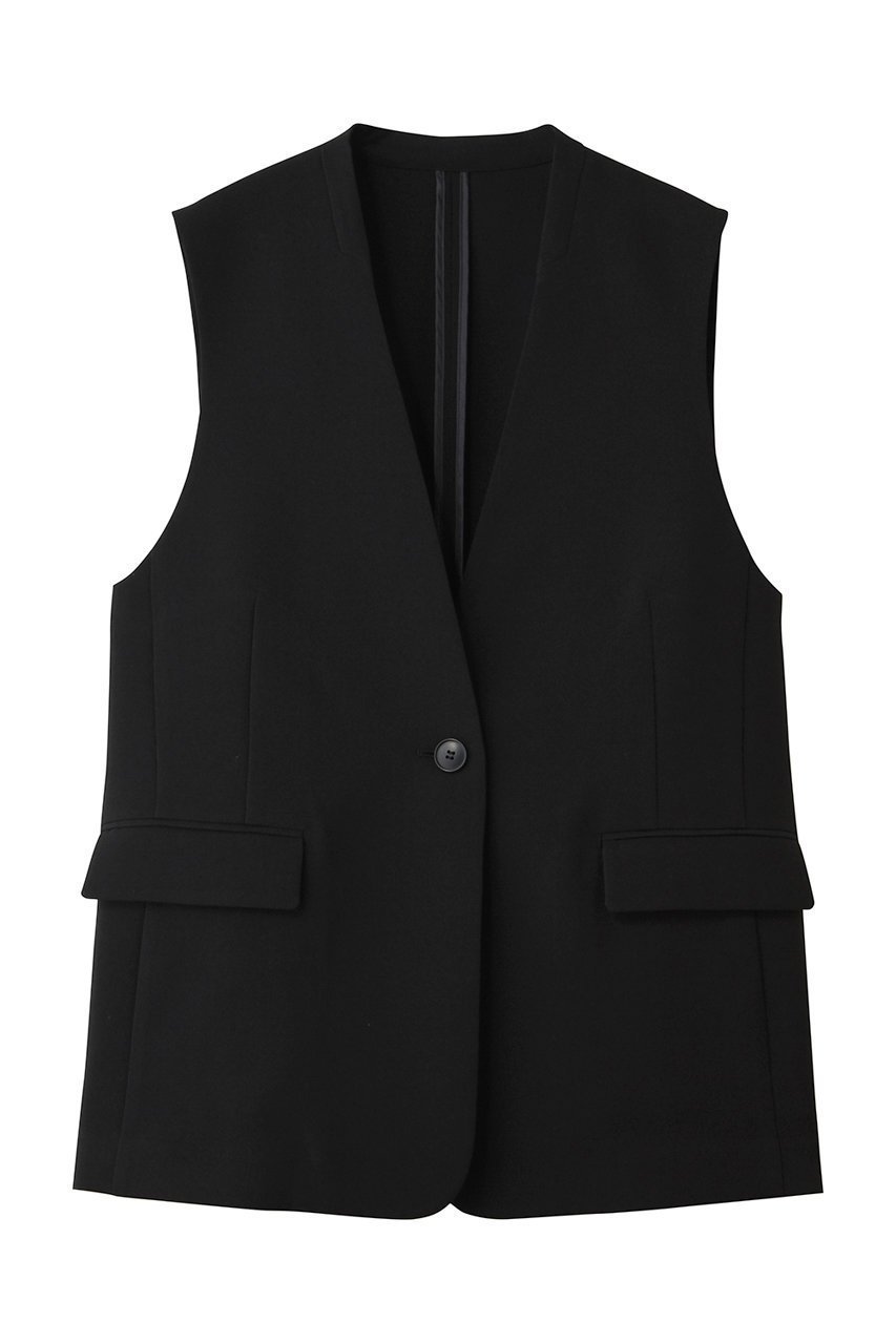 【アンクレイヴ/uncrave】のウォッシャブルドライサップ ジレ インテリア・キッズ・メンズ・レディースファッション・服の通販 founy(ファニー) 　ファッション　Fashion　レディースファッション　Fashion for Women　アウター　Coat / Outerwear Collection　レディースジャケット・軽アウター　Jackets　おすすめ　Recommended / Our Picks　インナー　Innerwear　オックス　Oxford Fabric　ジャケット　Jacket, Outerwear　セットアップ　Set-Up, Coordinated Outfit　ベスト　Vest, Waistcoat　夏　Summer　定番　Standard, Basic Item　ブラック(WEB限定カラー)|ID: prp329100004873881 ipo3291000000036583921