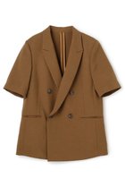 【アンクレイヴ/uncrave】のウォッシャブルドライサップ ハーフスリーブジャケット キャメル|ID: prp329100004873882 ipo3291000000036353425