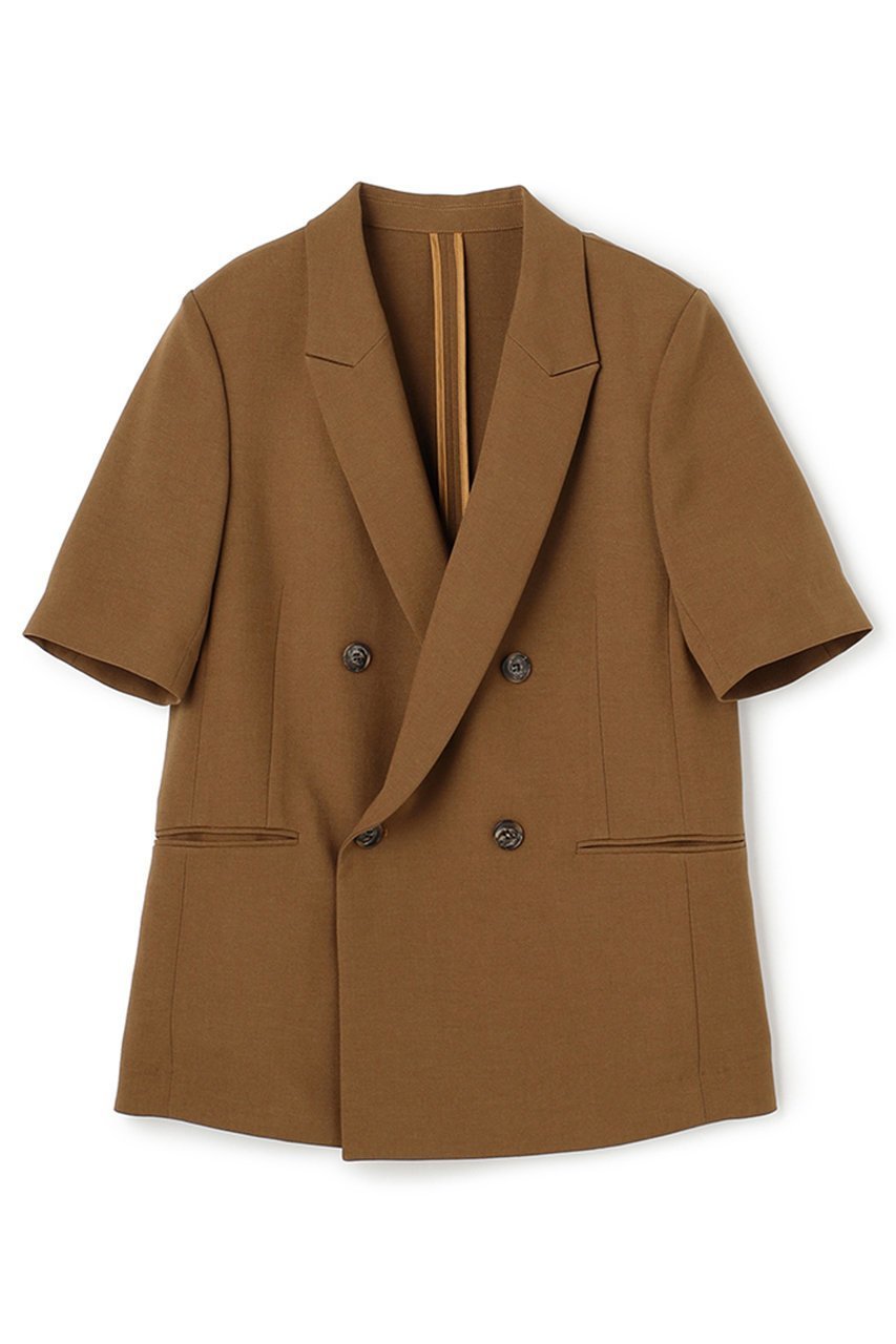 【アンクレイヴ/uncrave】のウォッシャブルドライサップ ハーフスリーブジャケット インテリア・キッズ・メンズ・レディースファッション・服の通販 founy(ファニー) ファッション Fashion レディースファッション Fashion for Women アウター Coat / Outerwear Collection レディースジャケット・軽アウター Jackets おすすめ Recommended / Our Picks ジャケット Jacket, Outerwear セットアップ Set-Up, Coordinated Outfit 今季 This Season, Current Season 夏 Summer 新作・新入荷 New Arrivals / New In キャメル|ID: prp329100004873882 ipo3291000000036353425