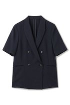 【アンクレイヴ/uncrave】のウォッシャブルドライサップ ハーフスリーブジャケット ネイビー|ID: prp329100004873882 ipo3291000000036353428