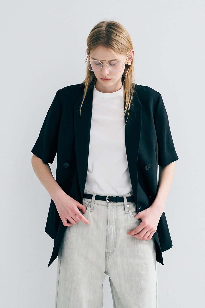 【アンクレイヴ/uncrave】のウォッシャブルドライサップ ハーフスリーブジャケット 人気、トレンドファッション・服の通販 founy(ファニー) ファッション Fashion レディースファッション Fashion for Women アウター Coat / Outerwear Collection レディースジャケット・軽アウター Jackets おすすめ Recommended / Our Picks ジャケット Jacket, Outerwear セットアップ Set-Up, Coordinated Outfit 今季 This Season, Current Season 夏 Summer 新作・新入荷 New Arrivals / New In other-4|ID: prp329100004873882 ipo3291000000036353436