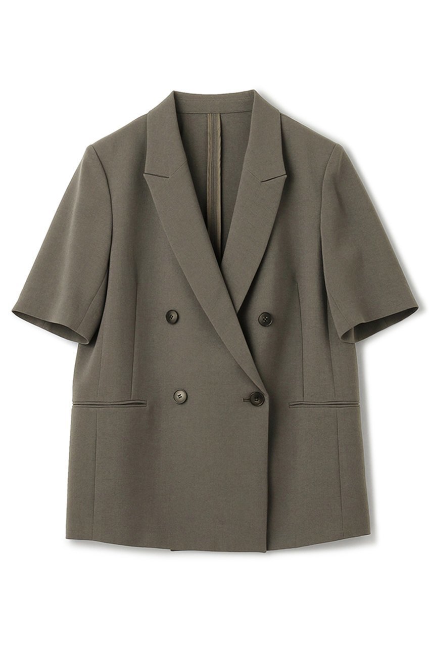 【アンクレイヴ/uncrave】のウォッシャブルドライサップ ハーフスリーブジャケット インテリア・キッズ・メンズ・レディースファッション・服の通販 founy(ファニー) 　ファッション　Fashion　レディースファッション　Fashion for Women　アウター　Coat / Outerwear Collection　レディースジャケット・軽アウター　Jackets　おすすめ　Recommended / Our Picks　ジャケット　Jacket, Outerwear　セットアップ　Set-Up, Coordinated Outfit　今季　This Season, Current Season　夏　Summer　新作・新入荷　New Arrivals / New In　スレート|ID: prp329100004873883 ipo3291000000036353426