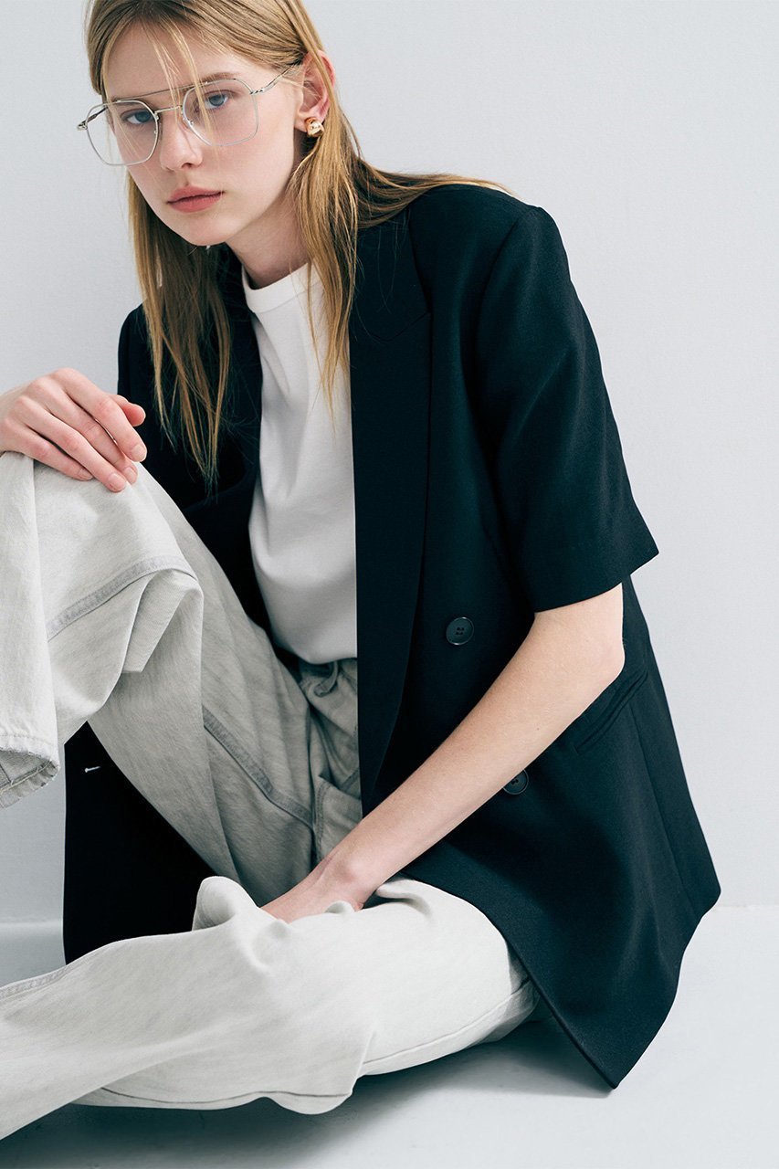 【アンクレイヴ/uncrave】のウォッシャブルドライサップ ハーフスリーブジャケット 人気、トレンドファッション・服の通販 founy(ファニー) 　ファッション　Fashion　レディースファッション　Fashion for Women　アウター　Coat / Outerwear Collection　レディースジャケット・軽アウター　Jackets　おすすめ　Recommended / Our Picks　ジャケット　Jacket, Outerwear　セットアップ　Set-Up, Coordinated Outfit　今季　This Season, Current Season　夏　Summer　新作・新入荷　New Arrivals / New In　other-7|ID: prp329100004873883 ipo3291000000036353443