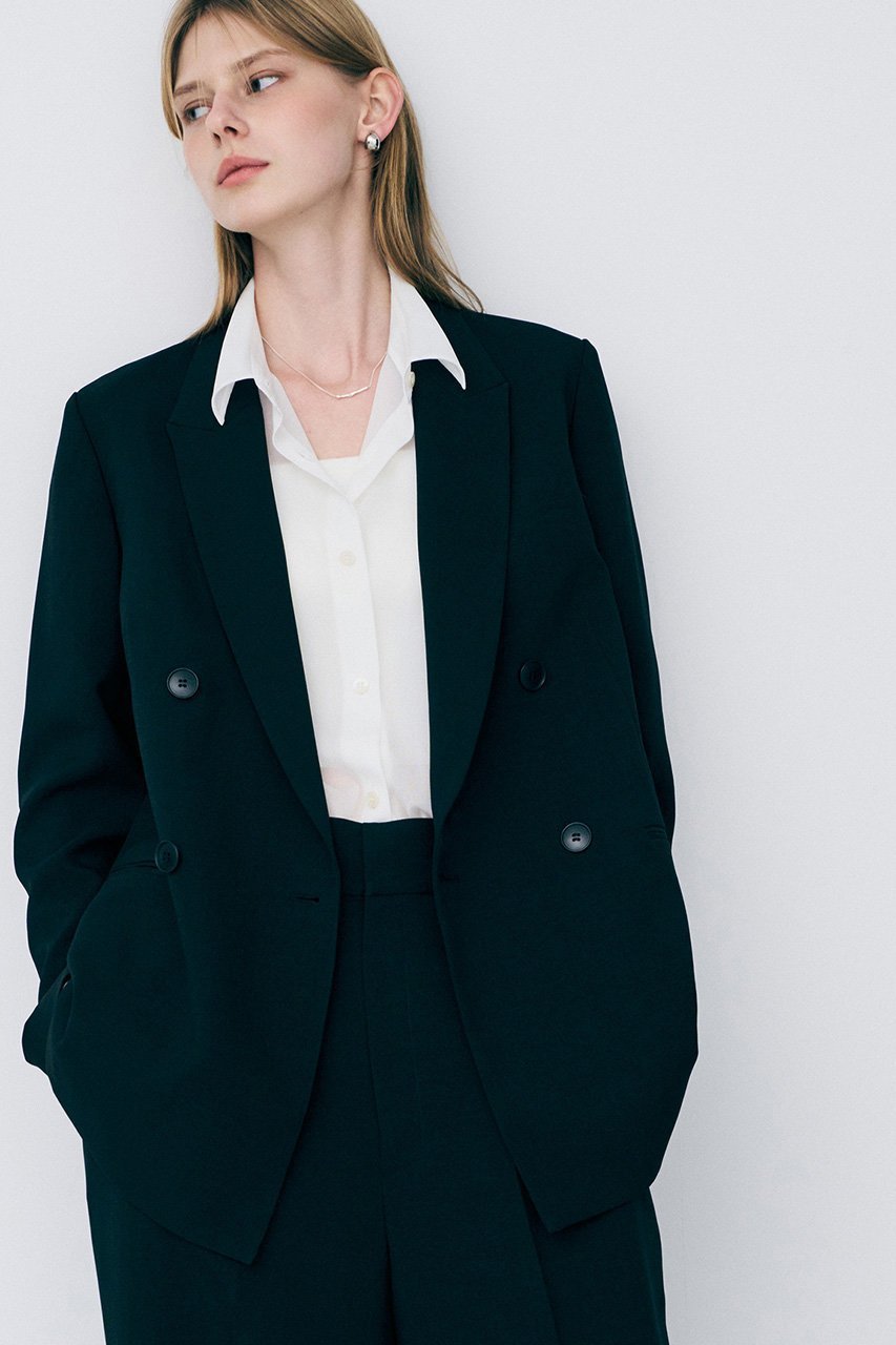 【アンクレイヴ/uncrave】のウォッシャブルドライサップ ジャケット 人気、トレンドファッション・服の通販 founy(ファニー) ファッション Fashion レディースファッション Fashion for Women アウター Coat / Outerwear Collection レディースジャケット・軽アウター Jackets おすすめ Recommended / Our Picks オックス Oxford Fabric ジャケット Jacket, Outerwear セットアップ Set-Up, Coordinated Outfit ダブル Double, Double-Breasted 今季 This Season, Current Season 夏 Summer 定番 Standard, Basic Item 新作・新入荷 New Arrivals / New In other-6|ID: prp329100004873884 ipo3291000000036353466