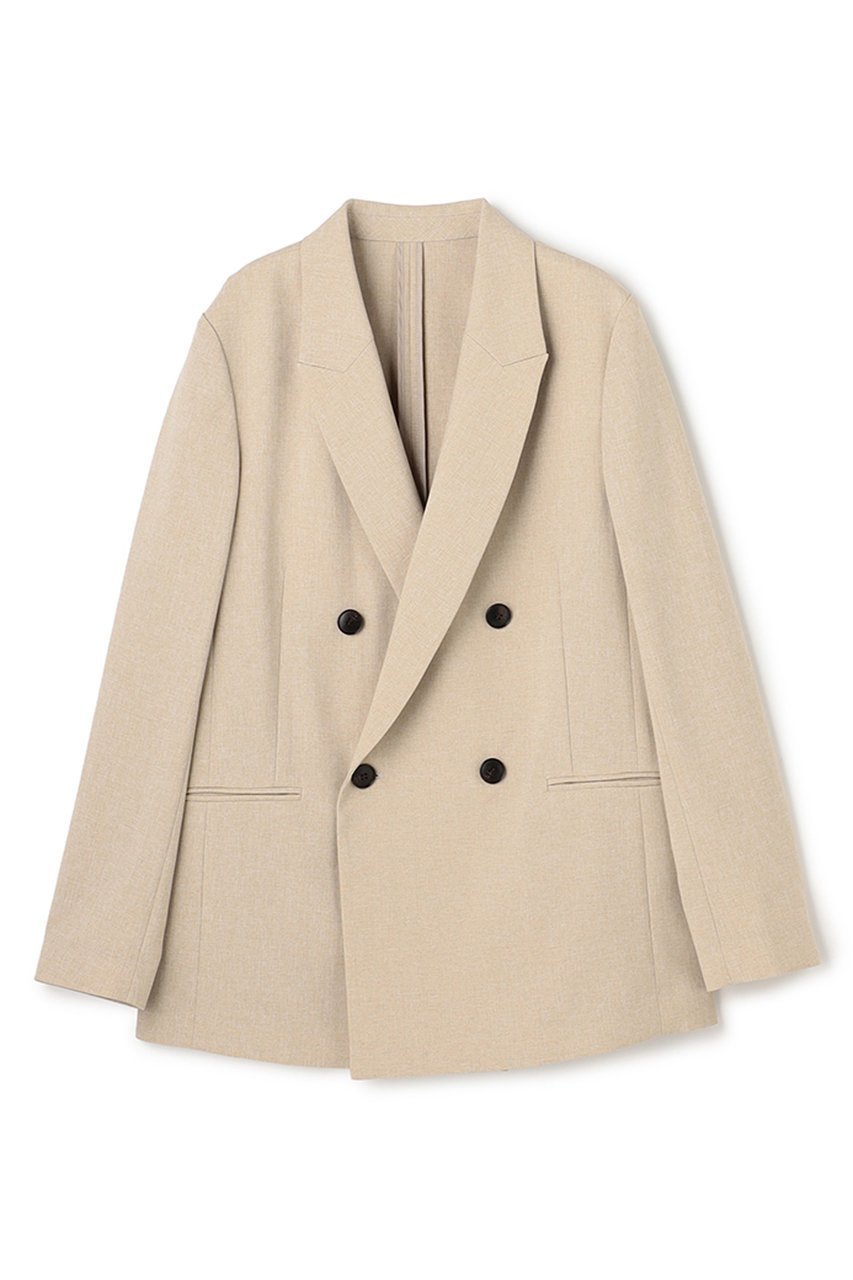 【アンクレイヴ/uncrave】のウォッシャブルドライサップ ジャケット インテリア・キッズ・メンズ・レディースファッション・服の通販 founy(ファニー) 　ファッション　Fashion　レディースファッション　Fashion for Women　アウター　Coat / Outerwear Collection　レディースジャケット・軽アウター　Jackets　おすすめ　Recommended / Our Picks　オックス　Oxford Fabric　ジャケット　Jacket, Outerwear　セットアップ　Set-Up, Coordinated Outfit　ダブル　Double, Double-Breasted　今季　This Season, Current Season　夏　Summer　定番　Standard, Basic Item　新作・新入荷　New Arrivals / New In　シャンブレーベージュ|ID: prp329100004873885 ipo3291000000036353449