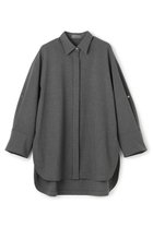 【アンクレイヴ/uncrave】のTRツイル BIGシャツ 人気、トレンドファッション・服の通販 founy(ファニー) ファッション Fashion レディースファッション Fashion for Women トップス・カットソー Cut & Sew Tops シャツ・ブラウス・オフィスカジュアル Elegant Blouses & Button-Ups カフス Cuff Design スリーブ Sleeve, Long Sleeve / Short Sleeve チュニック Tunic, Long Top ツイル Twist, Twisted Detail なめらか Smooth, Silky Texture ループ Loop, Loop Knit ロング Long, Long-Length おすすめ Recommended / Our Picks 新作・新入荷 New Arrivals / New In thumbnail チャコール|ID: prp329100004873886 ipo3291000000036353471