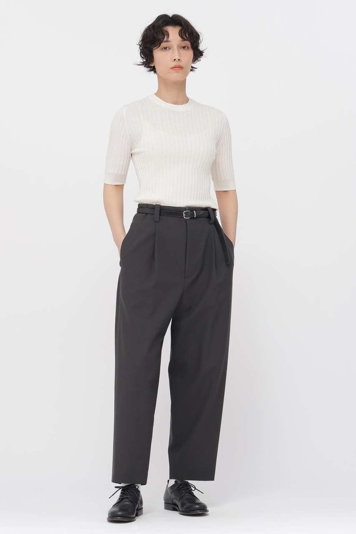 【マーガレットハウエル/MARGARET HOWELL】のTWISTED WOOL TROUSERS インテリア・キッズ・メンズ・レディースファッション・服の通販 founy(ファニー) https://founy.com/ ファッション Fashion レディースファッション Fashion for Women パンツ Pants & Trousers おすすめ Recommended / Our Picks セットアップ Set-Up, Coordinated Outfit ブルゾン Blouson, Bomber Jacket モダン Modern, Contemporary 新作・新入荷 New Arrivals / New In |ID: prp329100004873897 ipo3291000000036353537
