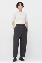 【マーガレットハウエル/MARGARET HOWELL】のTWISTED WOOL TROUSERS 人気、トレンドファッション・服の通販 founy(ファニー) ファッション Fashion レディースファッション Fashion for Women パンツ Pants & Trousers おすすめ Recommended / Our Picks セットアップ Set-Up, Coordinated Outfit ブルゾン Blouson, Bomber Jacket モダン Modern, Contemporary 新作・新入荷 New Arrivals / New In thumbnail グレー|ID: prp329100004873897 ipo3291000000036353538