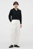 【マーガレットハウエル/MARGARET HOWELL】のCOTTON DRILL TROUSERS 人気、トレンドファッション・服の通販 founy(ファニー) ファッション Fashion レディースファッション Fashion for Women パンツ Pants & Trousers フラット Flat, Flat Shoes フロント Front, Front Design 冬 Winter / This Winter 新作・新入荷 New Arrivals / New In |ID:prp329100004873899