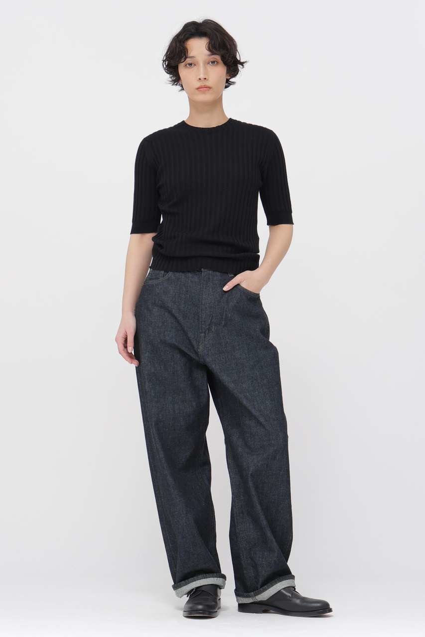 【マーガレットハウエル/MARGARET HOWELL】のLIGHT DENIM TROUSERS 大人の最旬トレンドファッション＆コーディネート founy(ファウニー) 　ファッション　Fashion　レディースファッション　Fashion for Women　パンツ　Pants & Trousers　おすすめ　Recommended / Our Picks　ジーンズ　Jeans, Denim Pants　セットアップ　Set-Up, Coordinated Outfit　デニム　Denim, Jeans Material　バランス　Balance, Style Balance　フィット　Fit, Slim Fit　ブルゾン　Blouson, Bomber Jacket　レギュラー　Regular, Standard Fit　ワイド　Wide, Wide Fit　 other-1|ID: prp329100004873904 ipo3291000000036957872