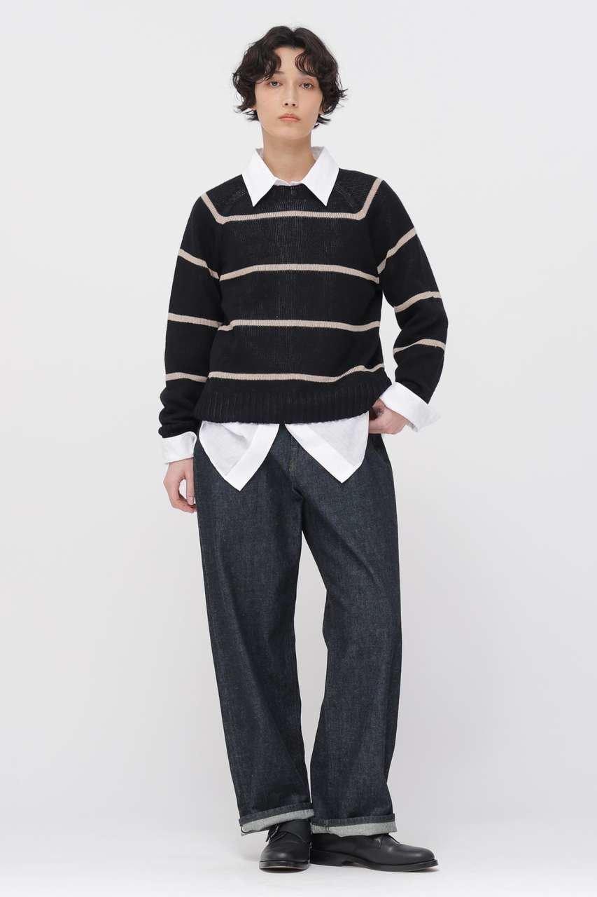 【マーガレットハウエル/MARGARET HOWELL】のLIGHT DENIM TROUSERS 大人の最旬トレンドファッション＆コーディネート founy(ファウニー) 　ファッション　Fashion　レディースファッション　Fashion for Women　パンツ　Pants & Trousers　おすすめ　Recommended / Our Picks　ジーンズ　Jeans, Denim Pants　セットアップ　Set-Up, Coordinated Outfit　デニム　Denim, Jeans Material　バランス　Balance, Style Balance　フィット　Fit, Slim Fit　ブルゾン　Blouson, Bomber Jacket　レギュラー　Regular, Standard Fit　ワイド　Wide, Wide Fit　other-3|ID: prp329100004873904 ipo3291000000036957875