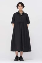 【マーガレットハウエル/MARGARET HOWELL】のSHIRTING LINEN DRESS ブラック|ID: prp329100004873910 ipo3291000000036895556