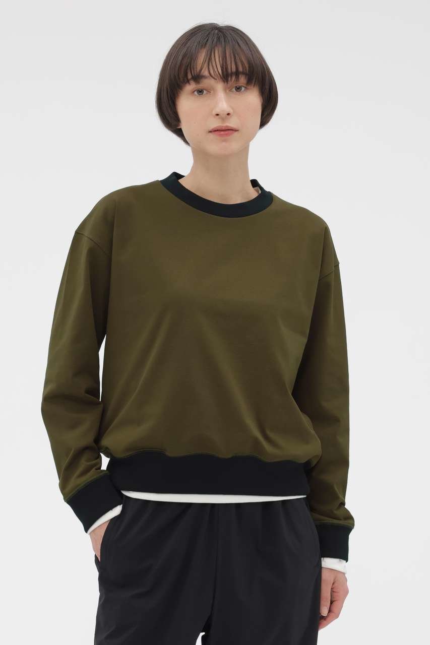 【マーガレットハウエル/MARGARET HOWELL】のHIGHDENCE POLYESTER JERSEY TOP 人気、トレンドファッション・服の通販 founy(ファニー) 　ファッション　Fashion　レディースファッション　Fashion for Women　トップス・カットソー　Cut & Sew Tops　シャツ・ブラウス・オフィスカジュアル　Elegant Blouses & Button-Ups　ロングTシャツ・Tシャツ　Longline T-Shirts & Tees　カットソー・ベーシックTシャツ　Cut-and-Sewn Tops / Stretch Tees & Basics　コレクション　Collection, Seasonal Line　ショルダー　Shoulder, Shoulder Strap　シンプル　Simple, Minimal　スリーブ　Sleeve, Long Sleeve / Short Sleeve　ドロップ　Drop Shoulder, Dropped Style　マーガレット　Marguerite, Daisy Pattern　ロング　Long, Long-Length　夏　Summer　新作・新入荷　New Arrivals / New In　other-3|ID: prp329100004873916 ipo3291000000036353707