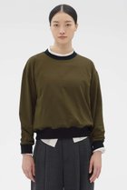 【マーガレットハウエル/MARGARET HOWELL】のHIGHDENCE POLYESTER JERSEY TOP 人気、トレンドファッション・服の通販 founy(ファニー) ファッション Fashion レディースファッション Fashion for Women トップス・カットソー Cut & Sew Tops シャツ・ブラウス・オフィスカジュアル Elegant Blouses & Button-Ups ロングTシャツ・Tシャツ Longline T-Shirts & Tees カットソー・ベーシックTシャツ Cut-and-Sewn Tops / Stretch Tees & Basics コレクション Collection, Seasonal Line ショルダー Shoulder, Shoulder Strap シンプル Simple, Minimal スリーブ Sleeve, Long Sleeve / Short Sleeve ドロップ Drop Shoulder, Dropped Style マーガレット Marguerite, Daisy Pattern ロング Long, Long-Length 夏 Summer 新作・新入荷 New Arrivals / New In thumbnail カーキ|ID: prp329100004873917 ipo3291000000036353703