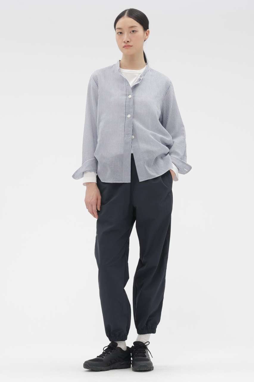 【マーガレットハウエル/MARGARET HOWELL】のCOTTON SILK STRIPE SHIRT 人気、トレンドファッション・服の通販 founy(ファニー) ファッション Fashion レディースファッション Fashion for Women トップス・カットソー Cut & Sew Tops シャツ・ブラウス・オフィスカジュアル Elegant Blouses & Button-Ups なめらか Smooth, Silky Texture シルク Silk, 100% Silk ストライプ Stripe, Striped Pattern スリーブ Sleeve, Long Sleeve / Short Sleeve バランス Balance, Style Balance ロング Long, Long-Length ロンドン London Style, British Inspired エレガント 上品 Elegant 定番 Standard, Basic Item 新作・新入荷 New Arrivals / New In other-3|ID: prp329100004873931 ipo3291000000036353825