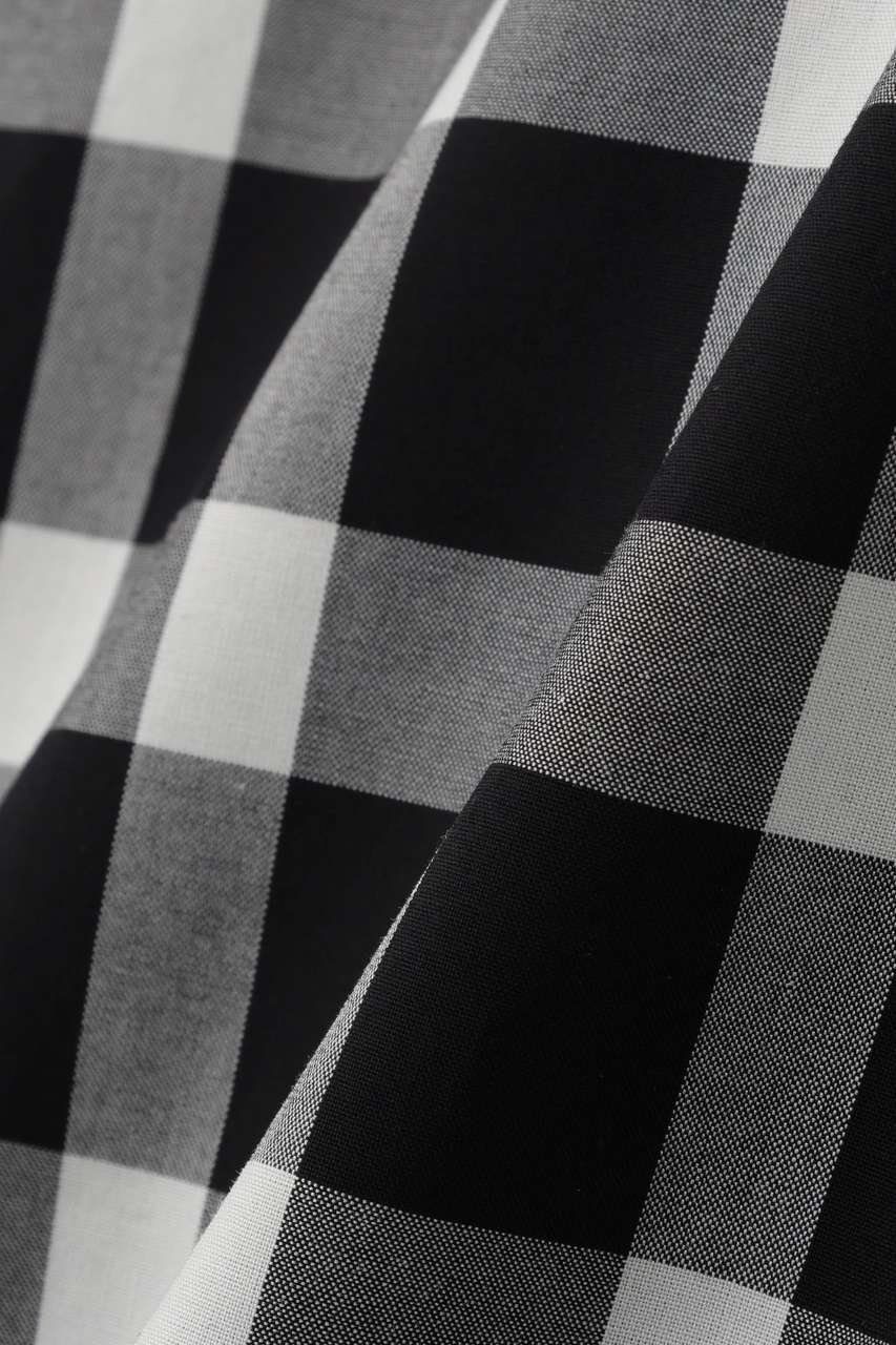【マーガレットハウエル/MARGARET HOWELL】のCOTTON CHECK SHIRT 人気、トレンドファッション・服の通販 founy(ファニー) 　ファッション　Fashion　レディースファッション　Fashion for Women　トップス・カットソー　Cut & Sew Tops　シャツ・ブラウス・オフィスカジュアル　Elegant Blouses & Button-Ups　スリーブ　Sleeve, Long Sleeve / Short Sleeve　チェック　Check, Plaid, Tartan　バランス　Balance, Style Balance　モノトーン　Monotone, Black and White　ロング　Long, Long-Length　定番　Standard, Basic Item　新作・新入荷　New Arrivals / New In　other-5|ID: prp329100004873935 ipo3291000000036353860