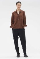 【マーガレットハウエル/MARGARET HOWELL】のSTRETCH POLYESTER TROUSERS ブラック|ID: prp329100004873939 ipo3291000000036873779