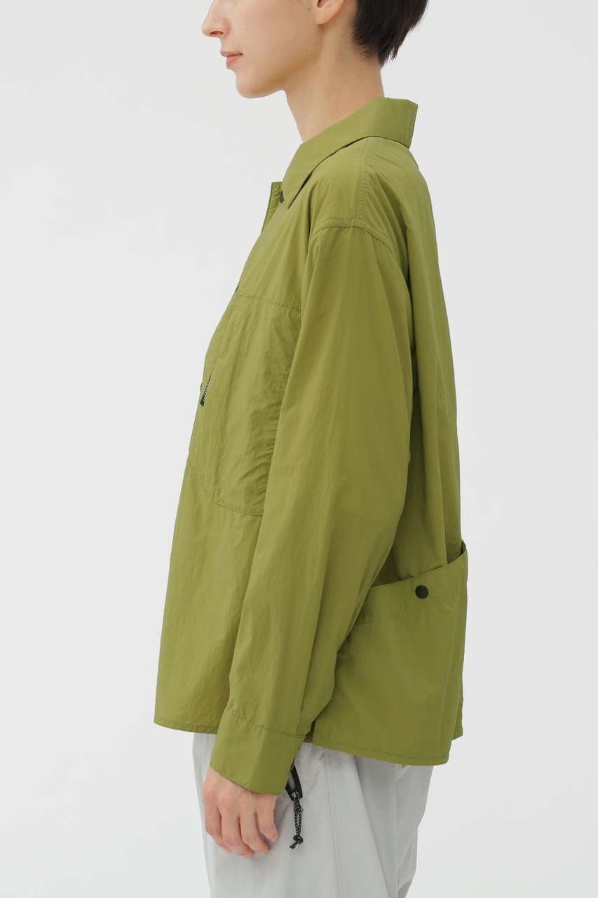 【マーガレットハウエル/MARGARET HOWELL】のRECYCLE NYLON LIGHT POPLIN SHIRT 人気、トレンドファッション・服の通販 founy(ファニー) 　ファッション　Fashion　レディースファッション　Fashion for Women　トップス・カットソー　Cut & Sew Tops　シャツ・ブラウス・オフィスカジュアル　Elegant Blouses & Button-Ups　コレクション　Collection, Seasonal Line　スリーブ　Sleeve, Long Sleeve / Short Sleeve　ポケット　Pocket, Pocket Detail　マーガレット　Marguerite, Daisy Pattern　ロング　Long, Long-Length　新作・新入荷　New Arrivals / New In　軽量　Lightweight, Ultra Light　other-3|ID: prp329100004873943 ipo3291000000036353918