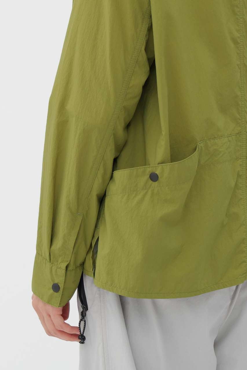 【マーガレットハウエル/MARGARET HOWELL】のRECYCLE NYLON LIGHT POPLIN SHIRT 人気、トレンドファッション・服の通販 founy(ファニー) 　ファッション　Fashion　レディースファッション　Fashion for Women　トップス・カットソー　Cut & Sew Tops　シャツ・ブラウス・オフィスカジュアル　Elegant Blouses & Button-Ups　コレクション　Collection, Seasonal Line　スリーブ　Sleeve, Long Sleeve / Short Sleeve　ポケット　Pocket, Pocket Detail　マーガレット　Marguerite, Daisy Pattern　ロング　Long, Long-Length　新作・新入荷　New Arrivals / New In　軽量　Lightweight, Ultra Light　other-4|ID: prp329100004873943 ipo3291000000036353920