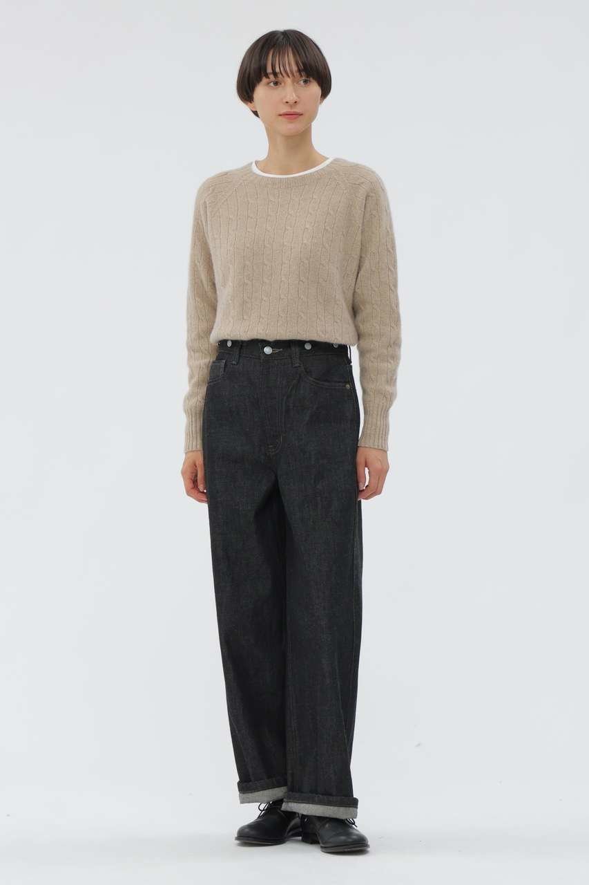 【マーガレットハウエル/MARGARET HOWELL】のORGANIC COTTON DENIM TROUSERS 人気、トレンドファッション・服の通販 founy(ファニー) ファッション Fashion レディースファッション Fashion for Women パンツ Pants & Trousers デニム Denim, Jeans Material ワイド Wide, Wide Fit ヴィンテージ Vintage Style 新作・新入荷 New Arrivals / New In other-7|ID: prp329100004873945 ipo3291000000036353944