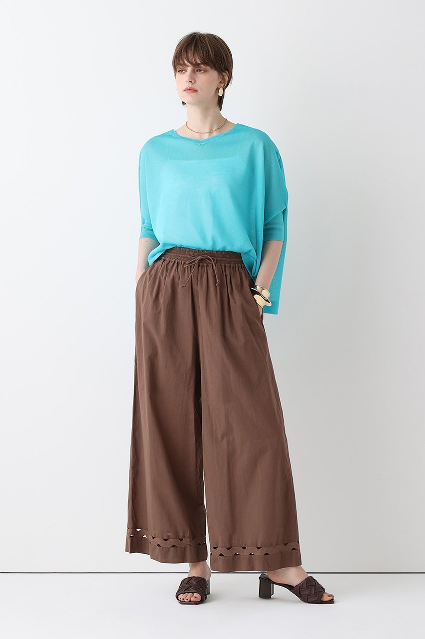 【アルアバイル/allureville】のウェーブレースイージーパンツ 人気、トレンドファッション・服の通販 founy(ファニー) ファッション Fashion レディースファッション Fashion for Women パンツ Pants & Trousers インド Indian Textile ウェーブ Wavy Pattern オーガニック Organic Cotton レース Lace, Lace Fabric 夏 Summer 新作・新入荷 New Arrivals / New In other-2|ID: prp329100004873964 ipo3291000000036354088