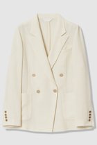 【アルアバイル/allureville】のトリッカーカラミダブルジャケット ホワイト|ID: prp329100004873974 ipo3291000000036744893