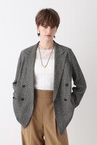 【アルアバイル/allureville】のトリッカーカラミダブルジャケット ブラック|ID: prp329100004873974 ipo3291000000036932406