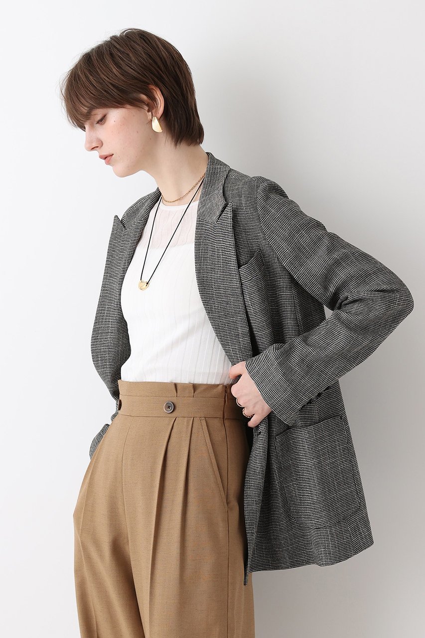 【アルアバイル/allureville】のトリッカーカラミダブルジャケット 人気、トレンドファッション・服の通販 founy(ファニー) 　ファッション　Fashion　レディースファッション　Fashion for Women　アウター　Coat / Outerwear Collection　レディースジャケット・軽アウター　Jackets　ジャケット　Jacket, Outerwear　デニム　Denim, Jeans Material　ボトム　Bottoms, Lower Wear　マニッシュ　Mannish, Boyish　新作・新入荷　New Arrivals / New In　羽織　Haori, Light Jacket　other-4|ID: prp329100004873975 ipo3291000000036354168