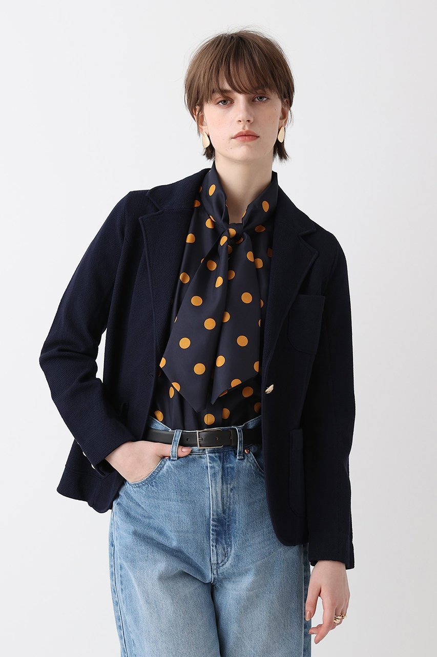 【アルアバイル/allureville】のカノコストレッチニットジャケット インテリア・キッズ・メンズ・レディースファッション・服の通販 founy(ファニー) ファッション Fashion レディースファッション Fashion for Women アウター Coat / Outerwear Collection レディースジャケット・軽アウター Jackets ジャケット Jacket, Outerwear メンズ Men's, Menswear エレガント 上品 Elegant 新作・新入荷 New Arrivals / New In ネイビー|ID: prp329100004873977 ipo3291000000036354180