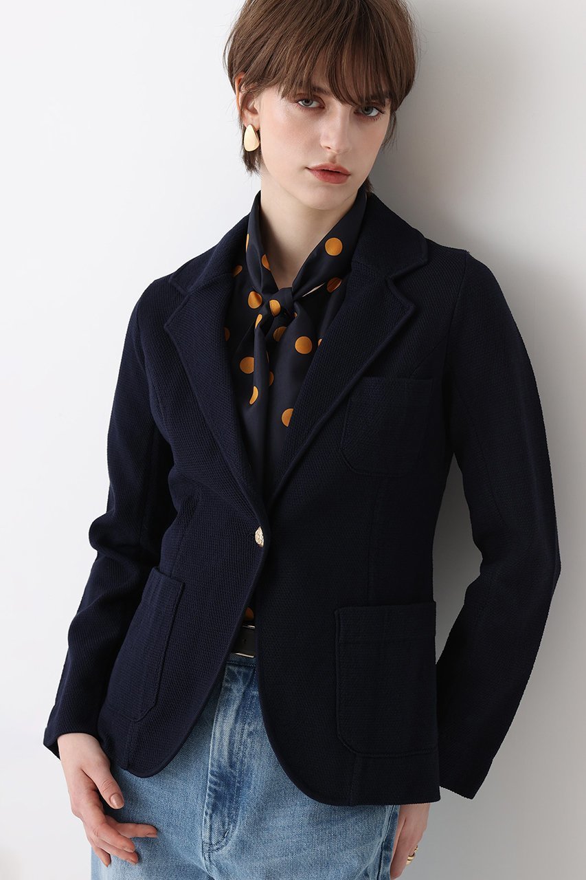 【アルアバイル/allureville】のカノコストレッチニットジャケット 人気、トレンドファッション・服の通販 founy(ファニー) ファッション Fashion レディースファッション Fashion for Women アウター Coat / Outerwear Collection レディースジャケット・軽アウター Jackets ジャケット Jacket, Outerwear メンズ Men's, Menswear エレガント 上品 Elegant 新作・新入荷 New Arrivals / New In other-5|ID: prp329100004873977 ipo3291000000036354189