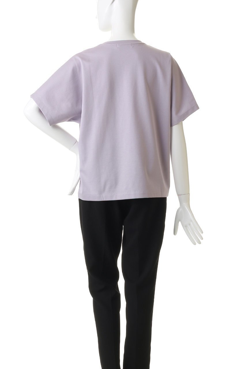 【エブール/ebure】のスーピマコットンスタンダード クルーネックカットソー 人気、トレンドファッション・服の通販 founy(ファニー) 　ファッション　Fashion　レディースファッション　Fashion for Women　トップス・カットソー　Cut & Sew Tops　シャツ・ブラウス・オフィスカジュアル　Elegant Blouses & Button-Ups　ロングTシャツ・Tシャツ　Longline T-Shirts & Tees　カットソー・ベーシックTシャツ　Cut-and-Sewn Tops / Stretch Tees & Basics　ショート　Short, Short Length　シルケット　Silket, Silky Cotton　スリーブ　Sleeve, Long Sleeve / Short Sleeve　ボトム　Bottoms, Lower Wear　定番　Standard, Basic Item　新作・新入荷　New Arrivals / New In　other-4|ID: prp329100004873980 ipo3291000000036354210