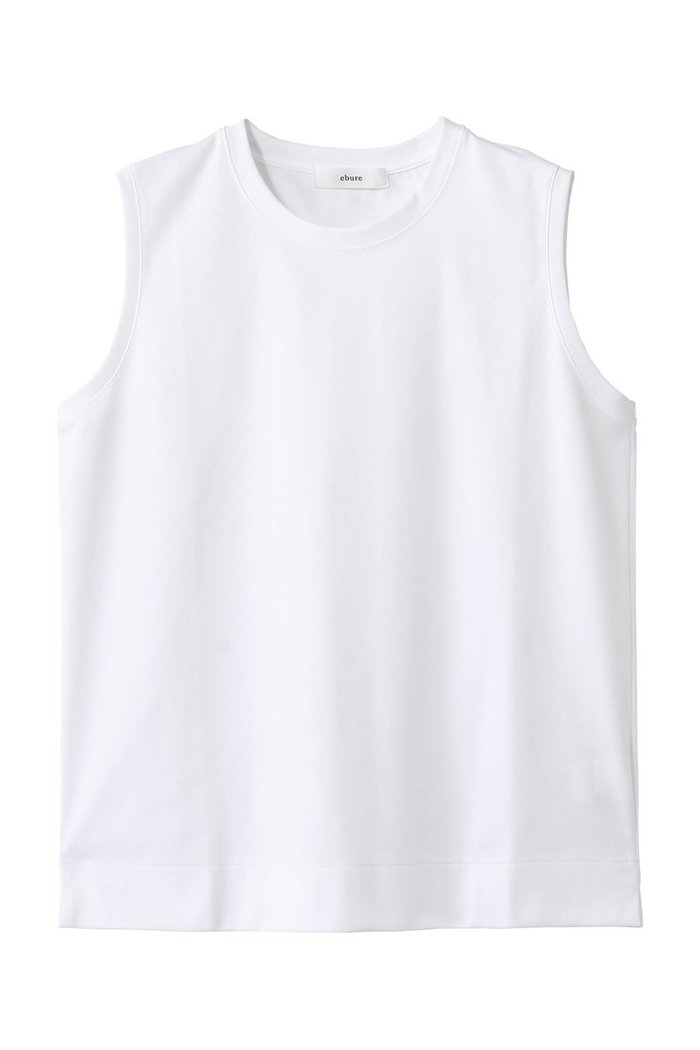 【エブール/ebure】のスーピマコットンスタンダード ノースリーブトップス インテリア・キッズ・メンズ・レディースファッション・服の通販 founy(ファニー) https://founy.com/ ファッション Fashion レディースファッション Fashion for Women トップス・カットソー Cut & Sew Tops キャミソール&ノースリーブ Camisoles & Sleeveless Tops シャツ・ブラウス・オフィスカジュアル Elegant Blouses & Button-Ups ロングTシャツ・Tシャツ Longline T-Shirts & Tees カットソー・ベーシックTシャツ Cut-and-Sewn Tops / Stretch Tees & Basics キャミソール Camisole, Spaghetti Strap Top シルケット Silket, Silky Cotton タンク Tank Top, Sleeveless Top バランス Balance, Style Balance 定番 Standard, Basic Item 新作・新入荷 New Arrivals / New In |ID: prp329100004873982 ipo3291000000036354214