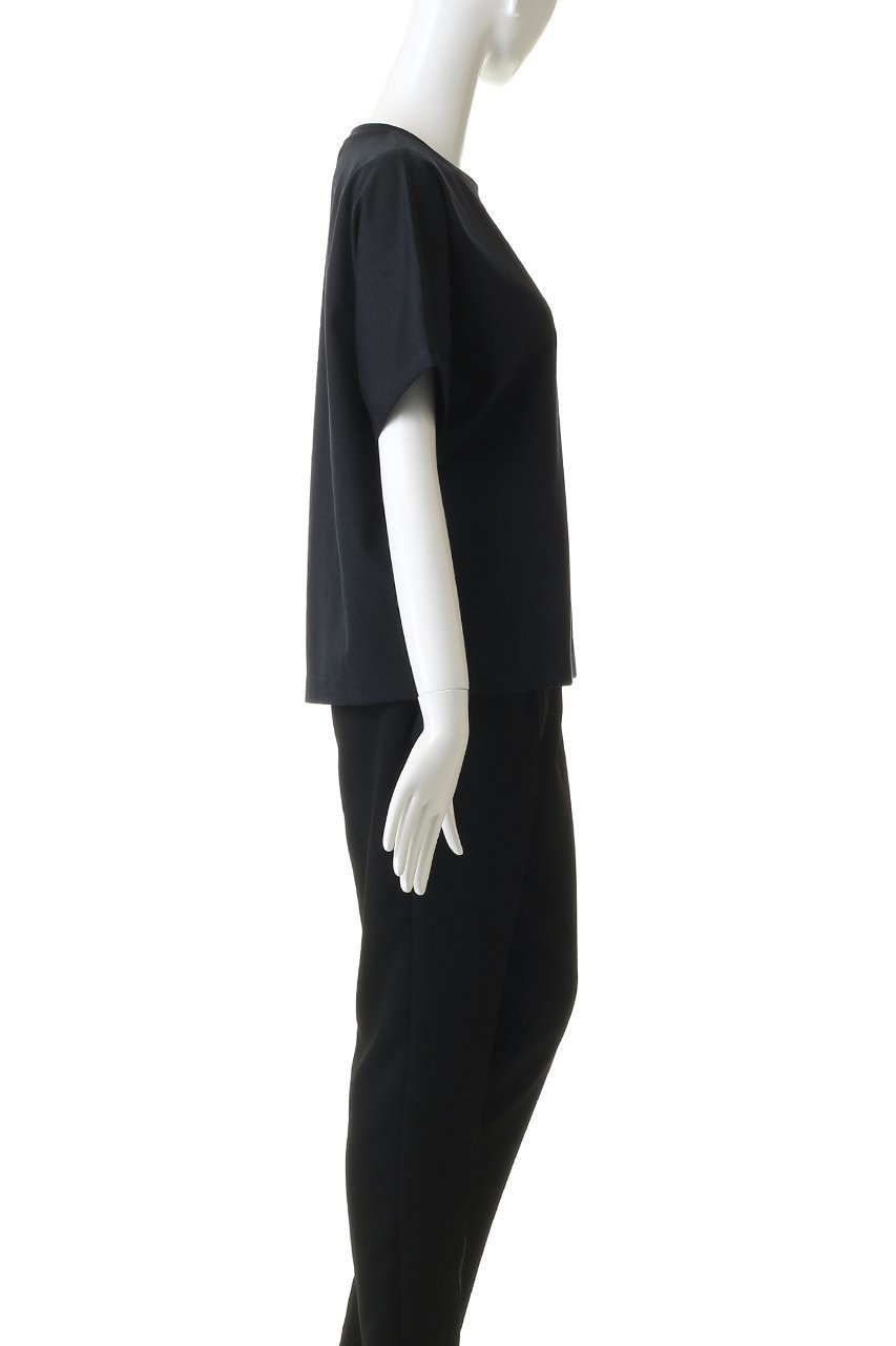 【エブール/ebure】のスーピマコットンスタンダード クルーネックカットソー 人気、トレンドファッション・服の通販 founy(ファニー) 　ファッション　Fashion　レディースファッション　Fashion for Women　トップス・カットソー　Cut & Sew Tops　シャツ・ブラウス・オフィスカジュアル　Elegant Blouses & Button-Ups　ロングTシャツ・Tシャツ　Longline T-Shirts & Tees　カットソー・ベーシックTシャツ　Cut-and-Sewn Tops / Stretch Tees & Basics　ショート　Short, Short Length　シルケット　Silket, Silky Cotton　スリーブ　Sleeve, Long Sleeve / Short Sleeve　定番　Standard, Basic Item　新作・新入荷　New Arrivals / New In　other-3|ID: prp329100004873984 ipo3291000000036354248