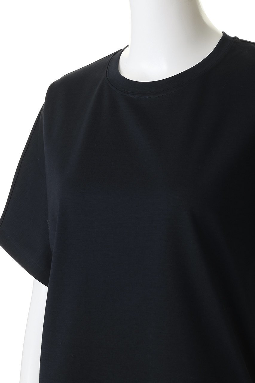 【エブール/ebure】のスーピマコットンスタンダード クルーネックカットソー 人気、トレンドファッション・服の通販 founy(ファニー) 　ファッション　Fashion　レディースファッション　Fashion for Women　トップス・カットソー　Cut & Sew Tops　シャツ・ブラウス・オフィスカジュアル　Elegant Blouses & Button-Ups　ロングTシャツ・Tシャツ　Longline T-Shirts & Tees　カットソー・ベーシックTシャツ　Cut-and-Sewn Tops / Stretch Tees & Basics　ショート　Short, Short Length　シルケット　Silket, Silky Cotton　スリーブ　Sleeve, Long Sleeve / Short Sleeve　定番　Standard, Basic Item　新作・新入荷　New Arrivals / New In　other-5|ID: prp329100004873984 ipo3291000000036354252