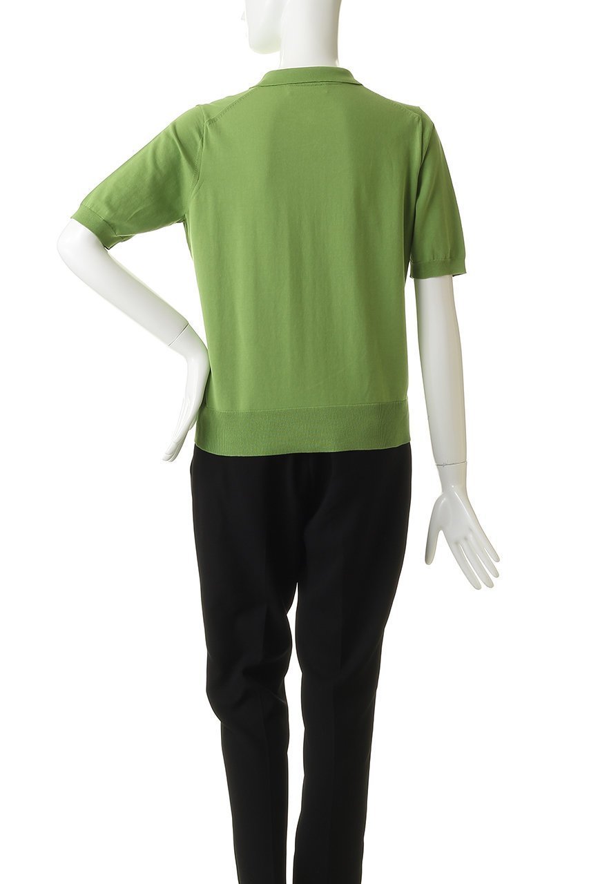 【エブール/ebure】のハイクラスコンパクトコットン ポロカラーニットトップス 人気、トレンドファッション・服の通販 founy(ファニー) 　ファッション　Fashion　レディースファッション　Fashion for Women　トップス・カットソー　Cut & Sew Tops　ニット　Knit Tops & Sweaters　カジュアルプルオーバー・ニットトップス　Pullovers & Knit Tops / Casual Pullovers　アクセサリー　Fashion Accessories　コンパクト　Compact, Small Size　スタンダード　Standard, Basic　ポケット　Pocket, Pocket Detail　新作・新入荷　New Arrivals / New In　other-4|ID: prp329100004873987 ipo3291000000036354267