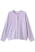 【エブール/ebure】のライトシルクコットン クルーネックニットカーディガン ライトパープル|ID: prp329100004873991 ipo3291000000036354292