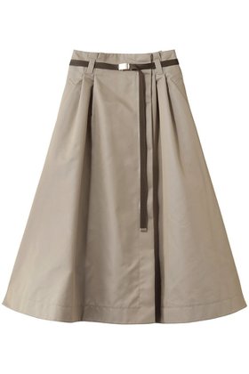 【エブール/ebure】 コットンシャンブレーツイル 巻き風フレアスカート人気、トレンドファッション・服の通販 founy(ファニー) ファッション Fashion レディースファッション Fashion for Women スカート Skirts Aライン・フレアスカート A-Line & Flared Skirts スリット Slit, Slit Detail センター Center, Center Line トレンチ Trench, Trench Coat フレア Flare, Flared フロント Front, Front Design モダン Modern, Contemporary 新作・新入荷 New Arrivals / New In |ID:prp329100004873996