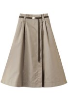 【エブール/ebure】のコットンシャンブレーツイル 巻き風フレアスカート 人気、トレンドファッション・服の通販 founy(ファニー) ファッション Fashion レディースファッション Fashion for Women スカート Skirts Aライン・フレアスカート A-Line & Flared Skirts スリット Slit, Slit Detail センター Center, Center Line トレンチ Trench, Trench Coat フレア Flare, Flared フロント Front, Front Design モダン Modern, Contemporary 新作・新入荷 New Arrivals / New In thumbnail ベージュ|ID: prp329100004873997 ipo3291000000036354337