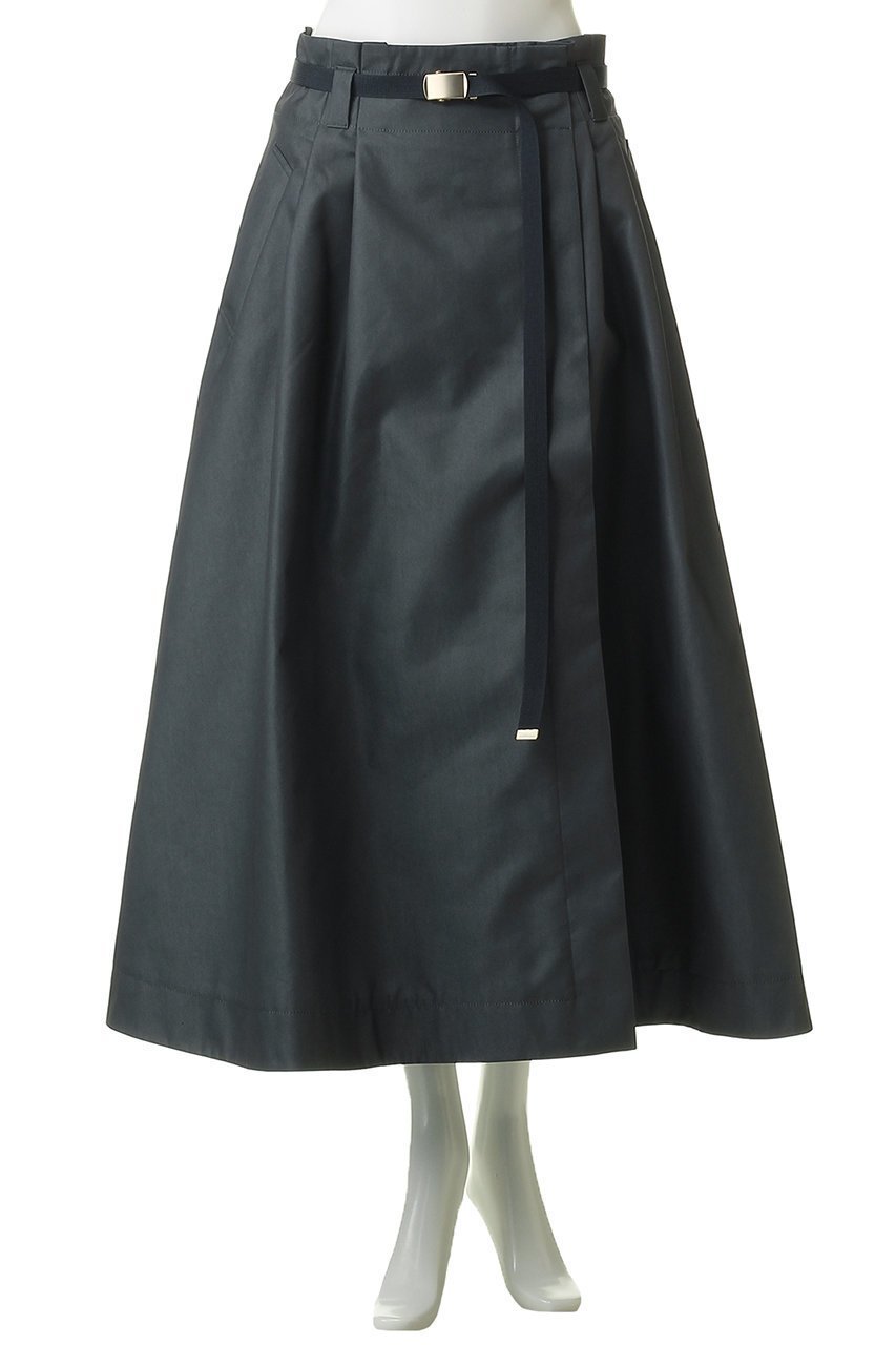 【エブール/ebure】のコットンシャンブレーツイル 巻き風フレアスカート 人気、トレンドファッション・服の通販 founy(ファニー) ファッション Fashion レディースファッション Fashion for Women スカート Skirts Aライン・フレアスカート A-Line & Flared Skirts スリット Slit, Slit Detail センター Center, Center Line トレンチ Trench, Trench Coat フレア Flare, Flared フロント Front, Front Design モダン Modern, Contemporary 新作・新入荷 New Arrivals / New In other-2|ID: prp329100004873997 ipo3291000000036354340