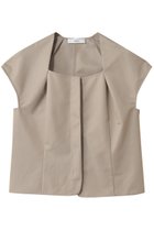 【エブール/ebure】のコットンシャンブレーツイル デザインブラウス ベージュ|ID: prp329100004873999 ipo3291000000036400302