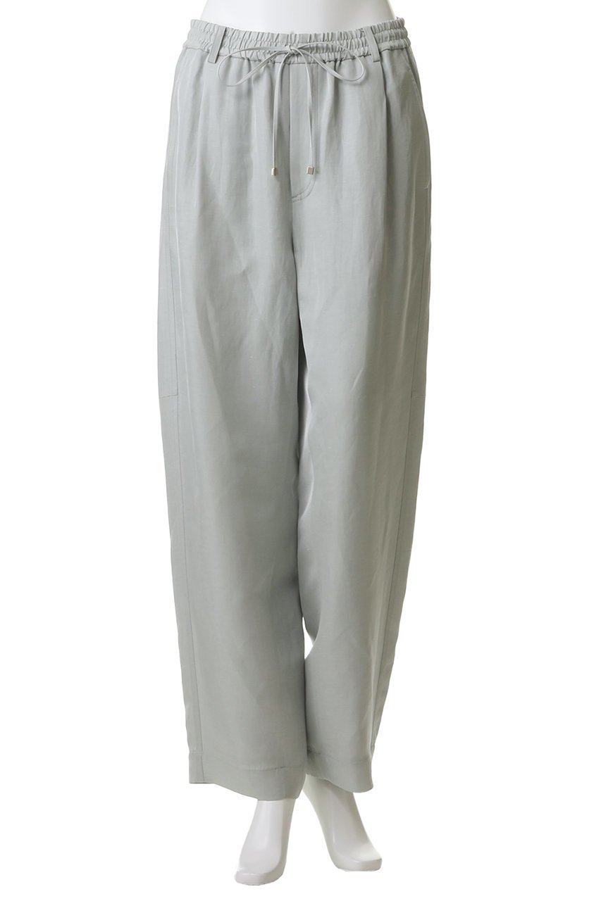 【エブール/ebure】のリネンアセテート イージーバレルパンツ 人気、トレンドファッション・服の通販 founy(ファニー) 　ファッション　Fashion　レディースファッション　Fashion for Women　パンツ　Pants & Trousers　サテン　Satin, Glossy Fabric　パッチ　Patch, Appliqué　ポケット　Pocket, Pocket Detail　リネン　Linen, Linen Fabric　リュクス　Luxury, Elegant, High-End, Chic　新作・新入荷　New Arrivals / New In　other-2|ID: prp329100004874003 ipo3291000000036354389