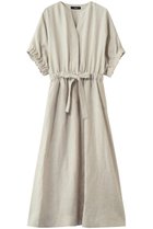 【エブール/ebure】のピュアリネンヘリンボーン ギャザースリーブワンピース ライトグリーン|ID: prp329100004874005 ipo3291000000036895610